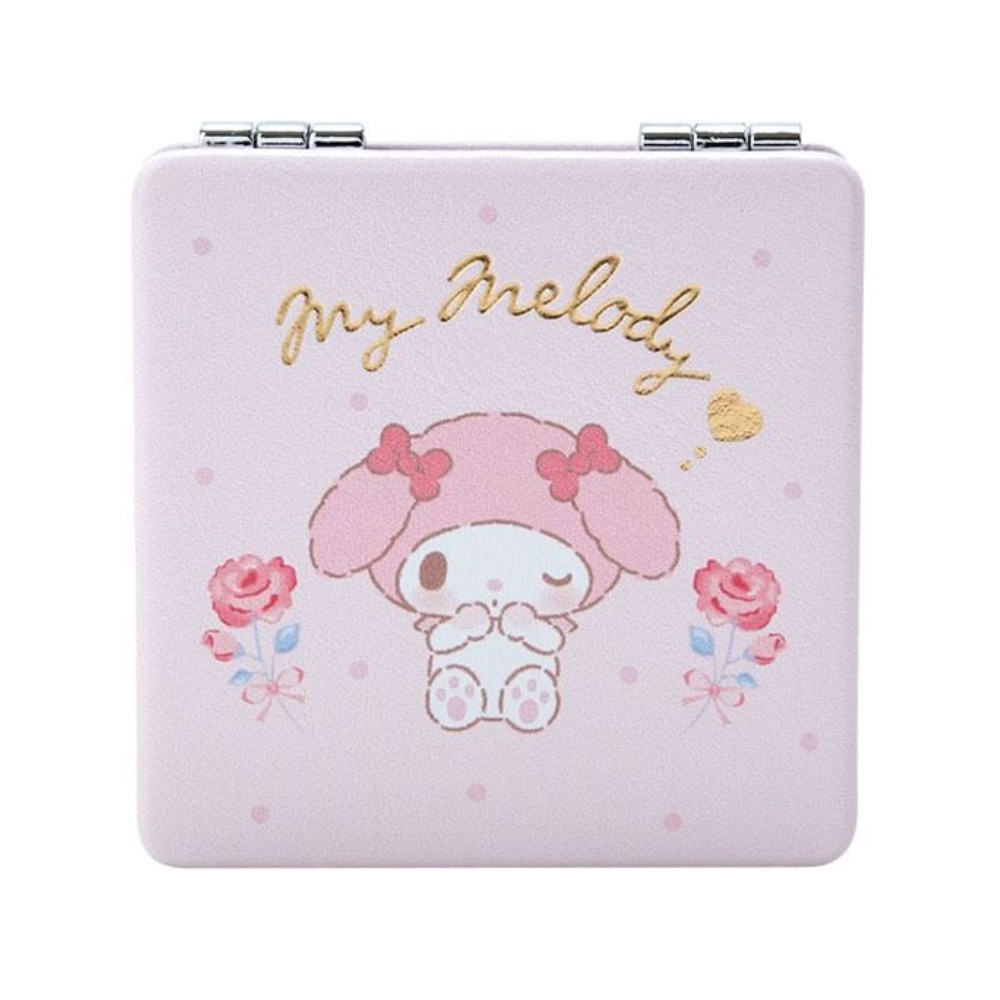 SANRIO My Melody Double-Sided & Foldable Portable Compact Mirror Magnification